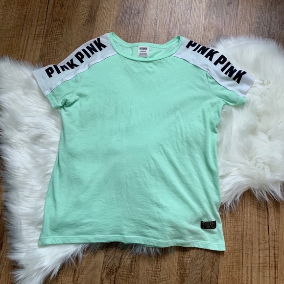 ❌SOLD❌VS PINK Perfect Crew Tee - Picture 3 of 5